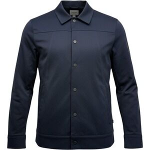 Men's Only & Sons Navy Blue Button Up Jacket Coat Size Medium NWOT